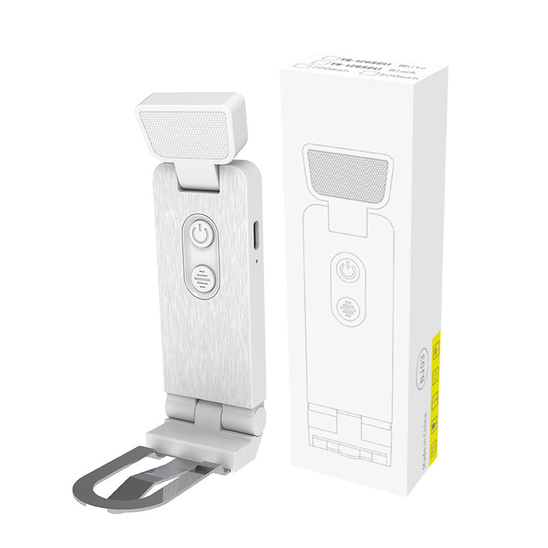 Portable reading lamp with clip