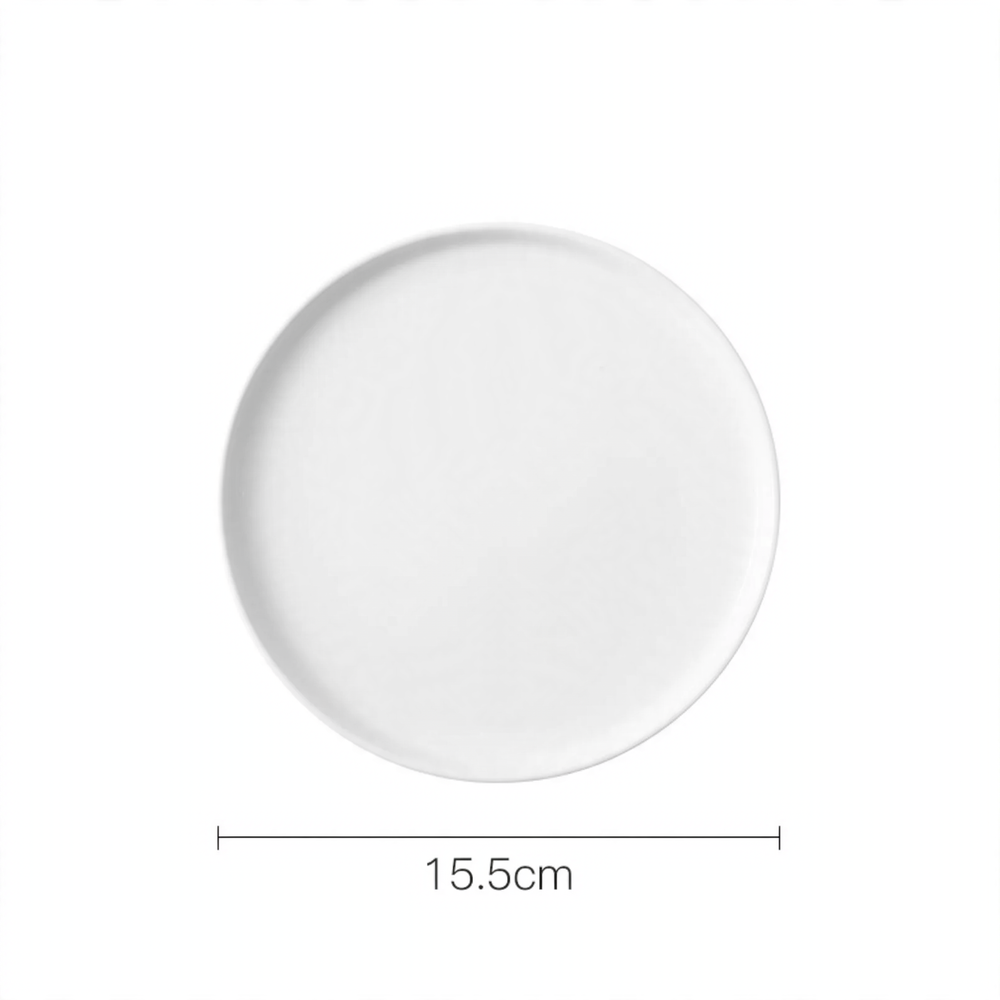 Beef Plastic Tray, Cream and Black