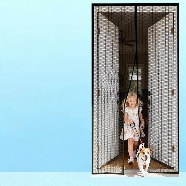 Magnetic Fly Screen Door Curtain