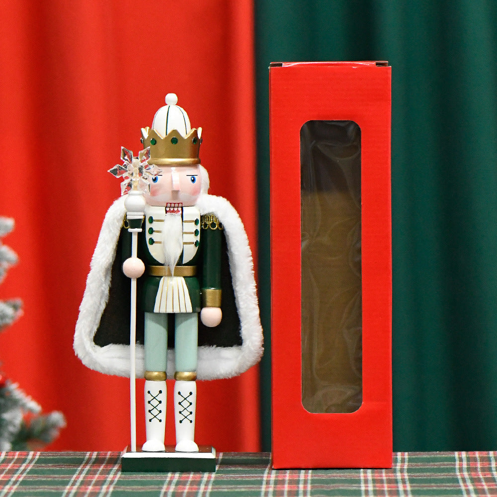 Nutcracker Soldier with Cloak, 30 cm