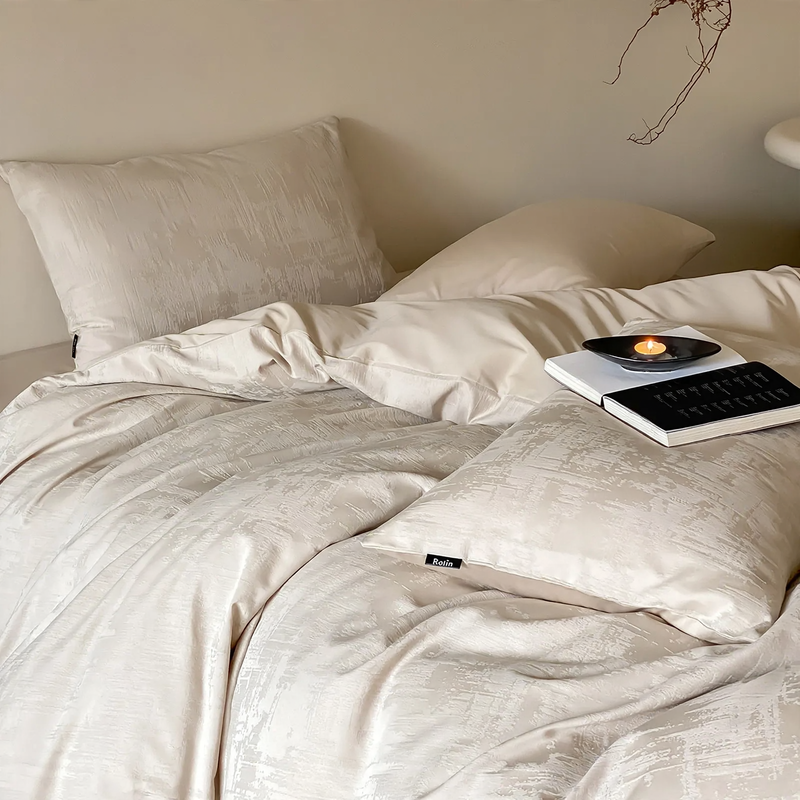 Long Staple Cotton Bedding, 4-piece, Satin Weave