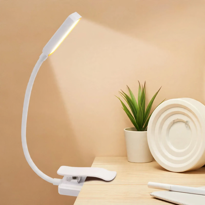 Foldable LED Clip Light for the Desk