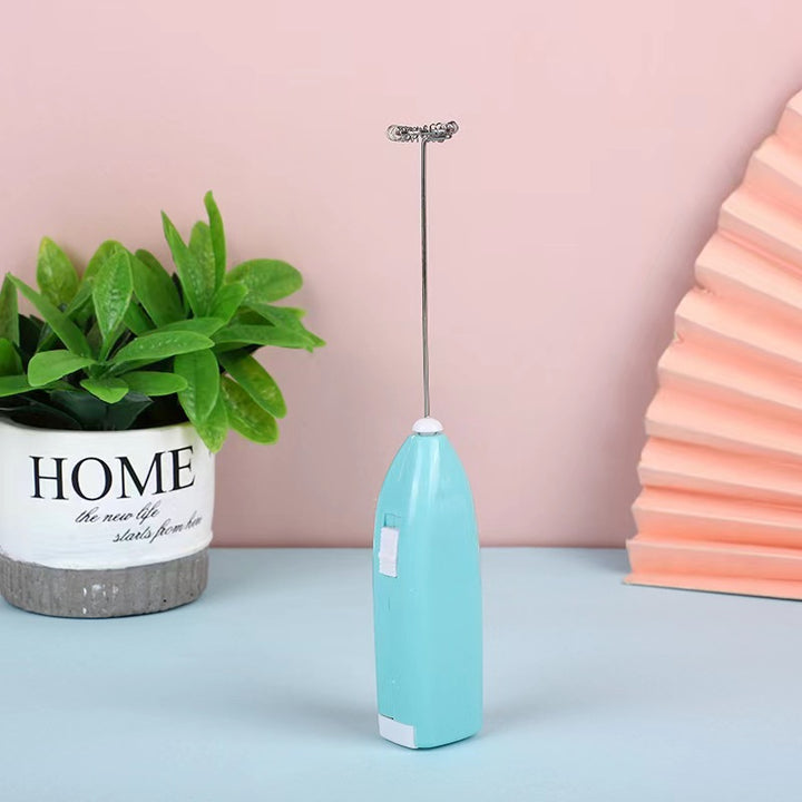 Electric milk frother, rechargeable