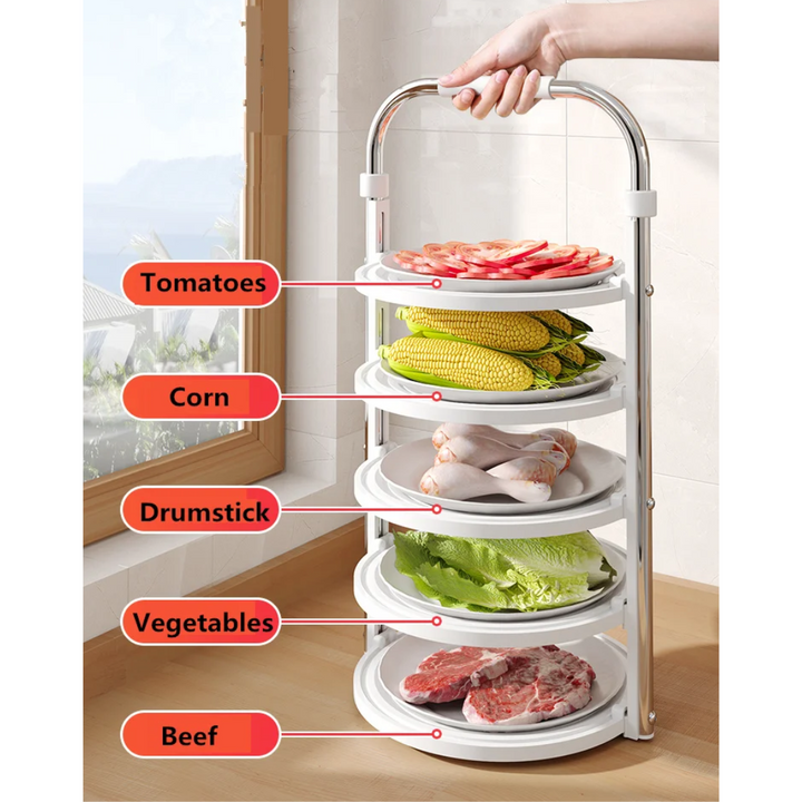 BowLift | Stack Ease Compact Kitchen Organizer Rack