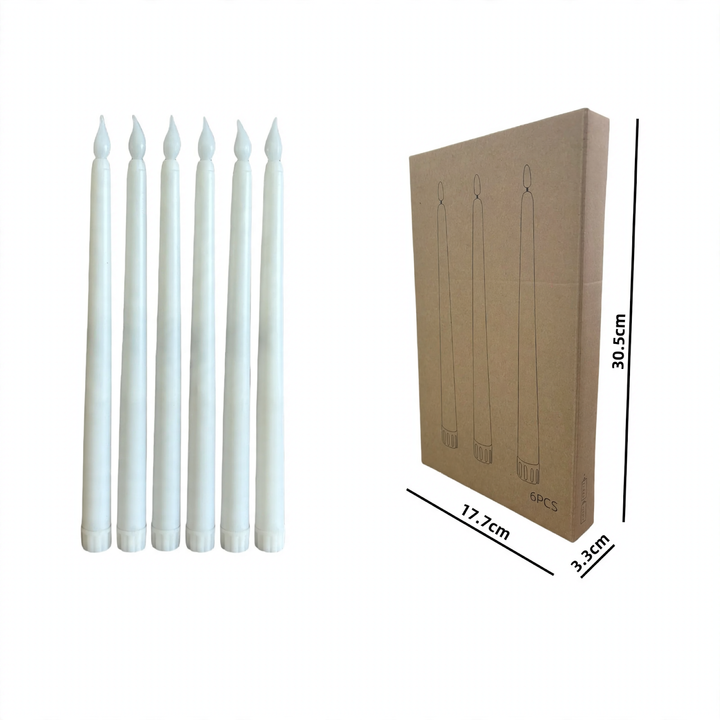 Electronic taper candle with remote control