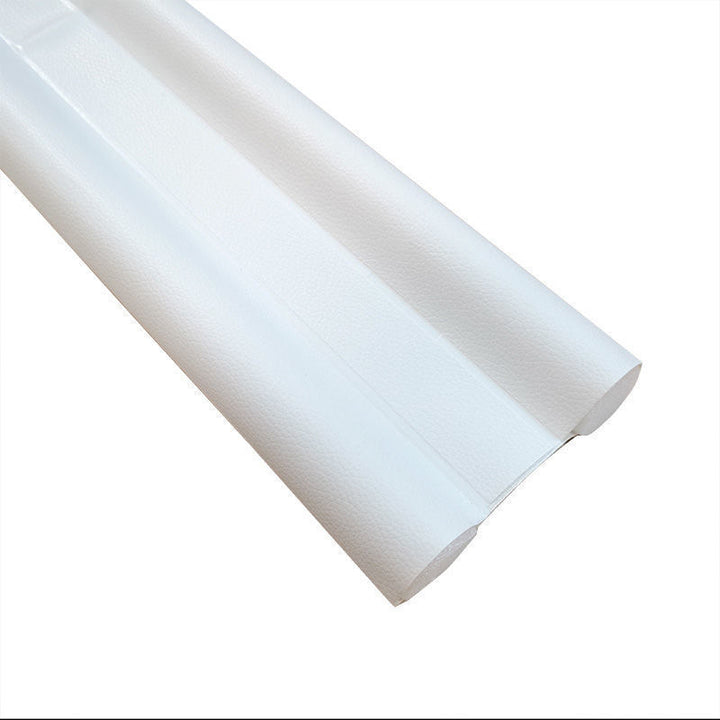 Double-sided door bottom seal, leather, 96 cm
