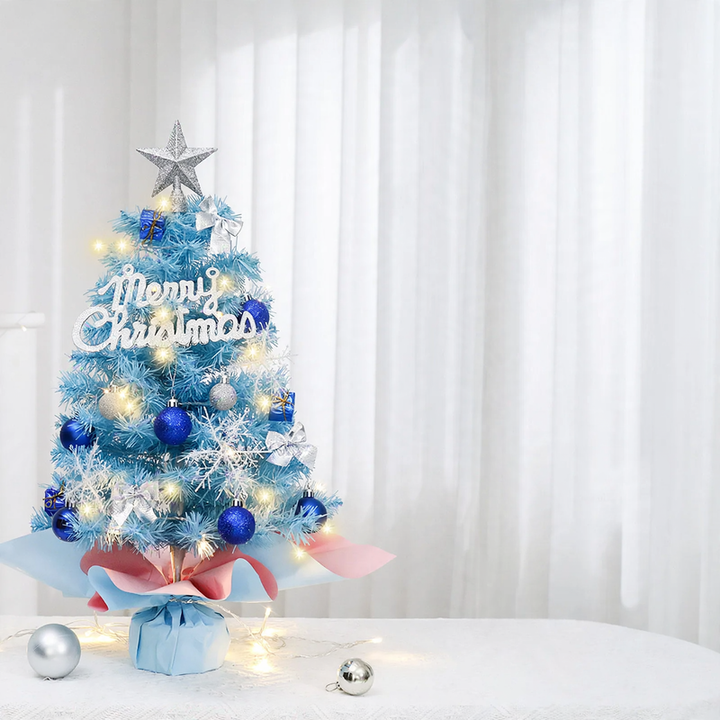 Blauer Mini Christmas Tree, 45 cm