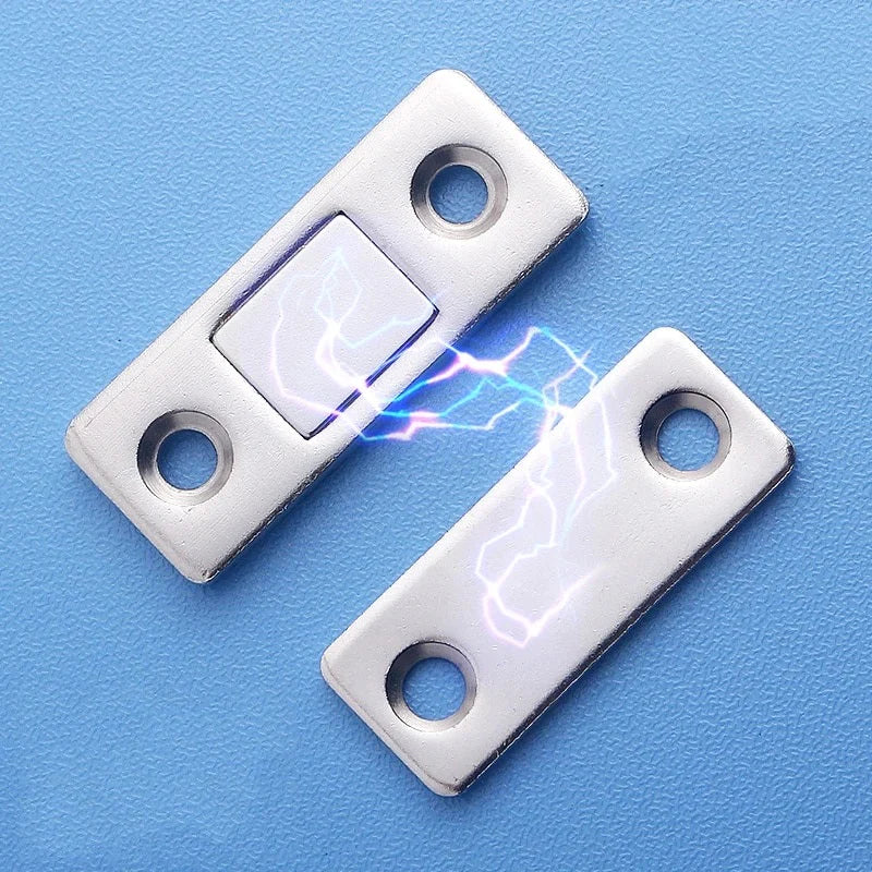 2pcs Hidden Door Closer Magnetic Bowlift