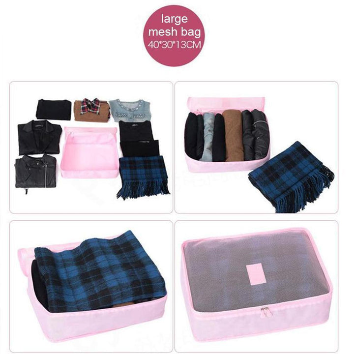 BowLift | Travel Clothing Storage Bag (1 Set, 6 Pieces)