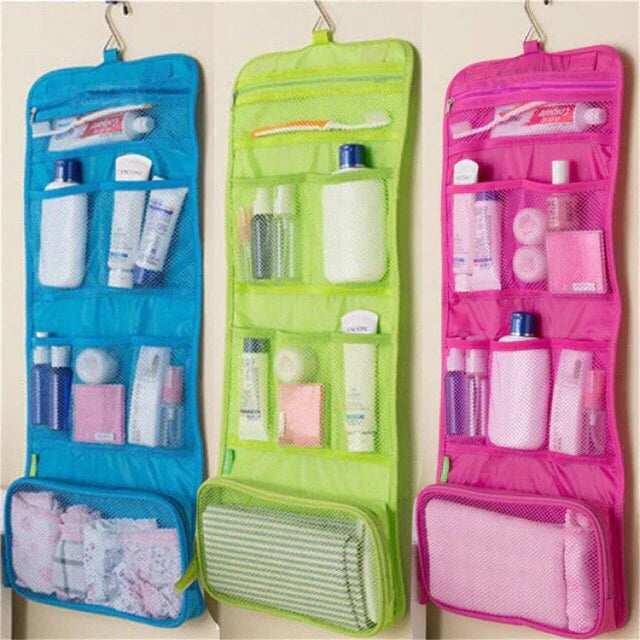 Foldable Hanging Toiletry Storage Bag Bowlift