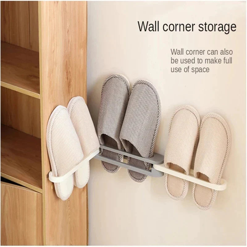 3 In 1 Bathroom Slipper Rack Bowlift