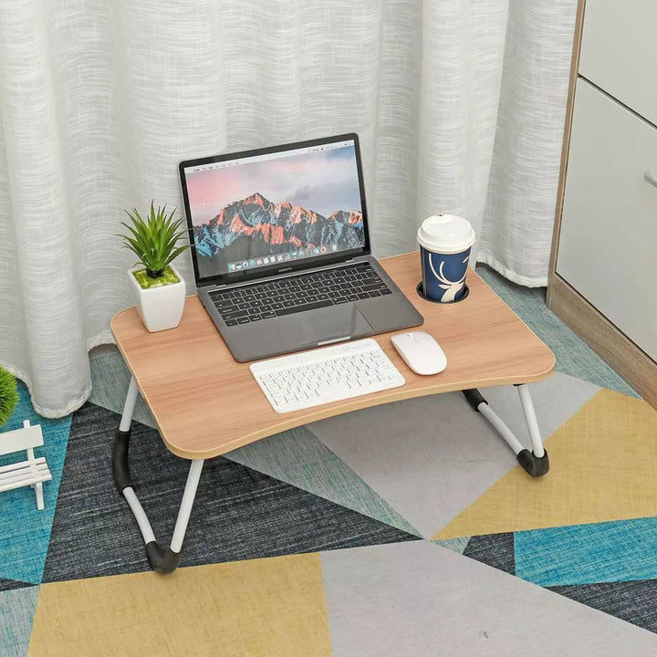 Wooden Folding Laptop Desk Bowlift