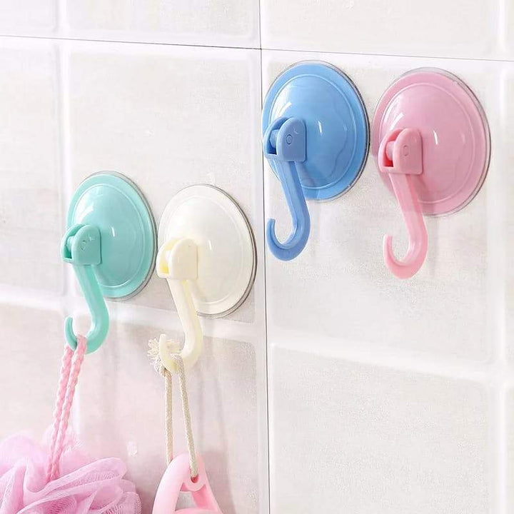 Multi-Purpose Suction Cup Strong Wall Hook 2 pcs Bowlift