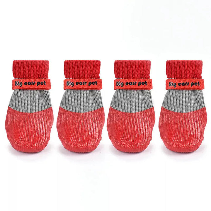 BowLift | 2 Pair Non-Slip Waterproof Dog Shoes for Safe and Happy Paws
