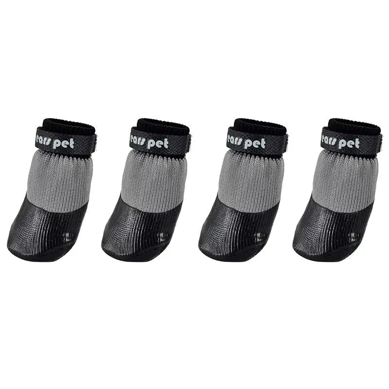 BowLift | 2 Pair Non-Slip Waterproof Dog Shoes for Safe and Happy Paws