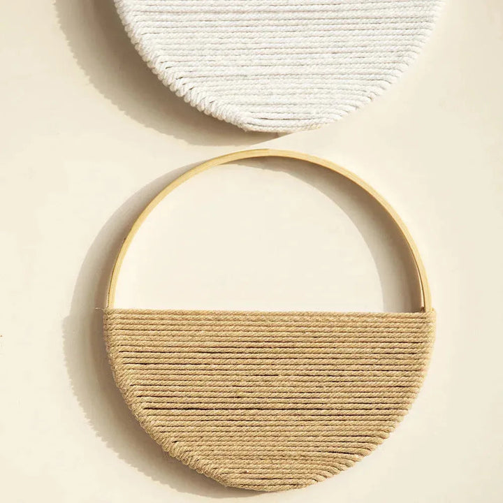 BowLift | Willowloop – Circular Macrame Wall Decor with Symmetrical Design