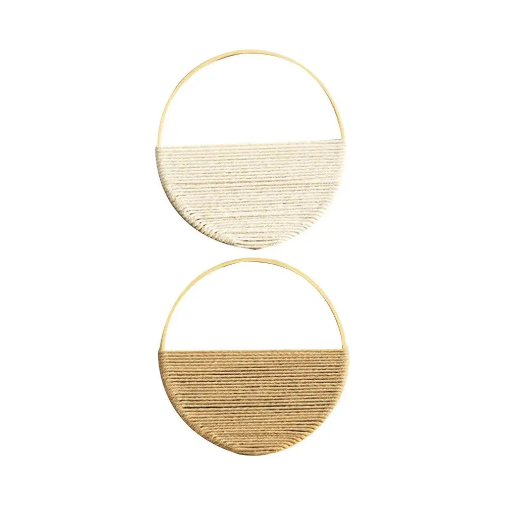 BowLift | Willowloop – Circular Macrame Wall Decor with Symmetrical Design