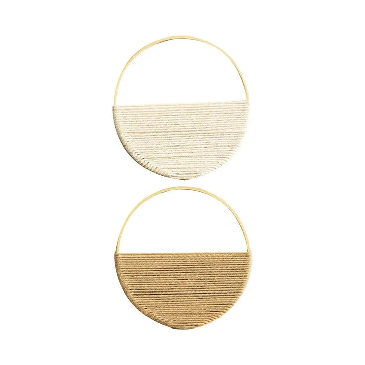 BowLift | Willowloop – Circular Macrame Wall Decor with Symmetrical Design
