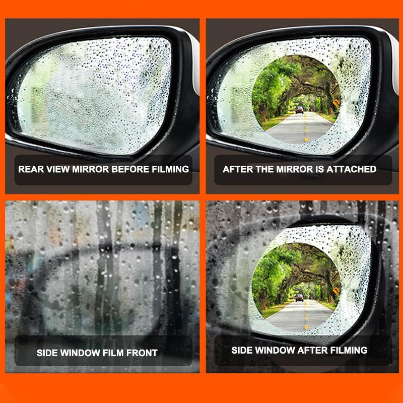 2 Set Anti Fog & Water Proof Car Mirror Film | Bowlift