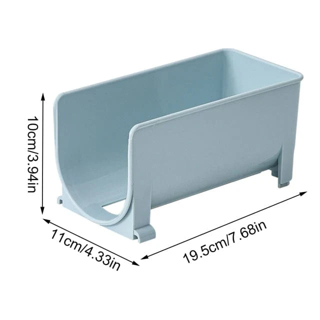 2-Tier Roll Transparent Organizer Holder Bowlift