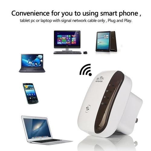 BowLift | 2 Types Wireless WiFi Repeater Wi fi Range Extender 300Mbps Signal Amplifier 802.11N/B/G Booster Repetidor Wi fi Reapeter