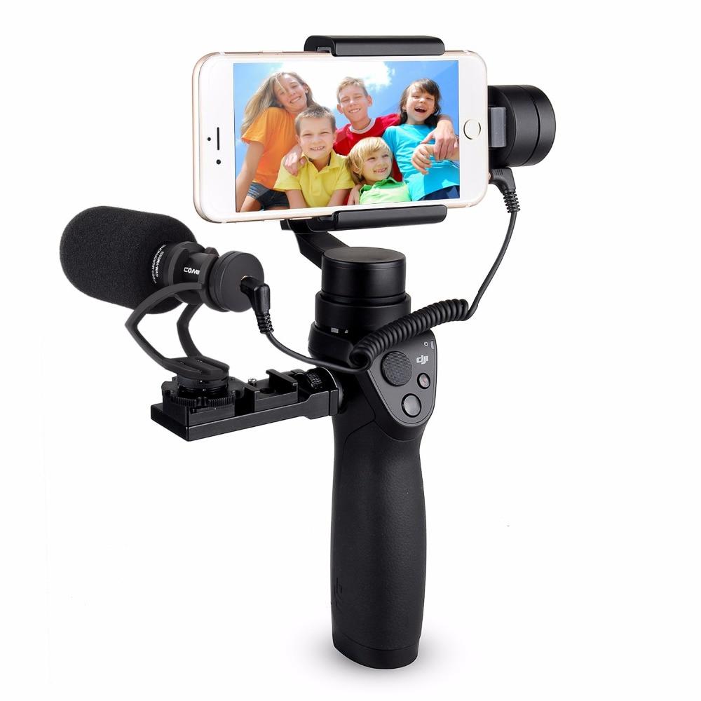 2 in 1 Directional Condenser Video Microphone Mount for Mobile Phone | Bowlift
