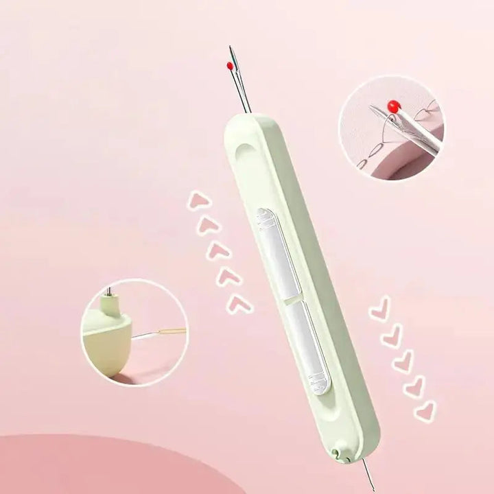 BowLift | 2-in-1 Needle Threader and Seam Ripper – Compact and Practical