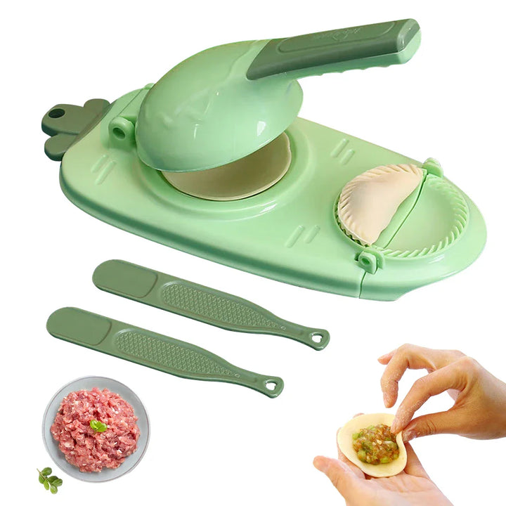 2-in-1 Dumpling Maker and Dough Press Dumpling Making Kitchen Tool | Bowlift
