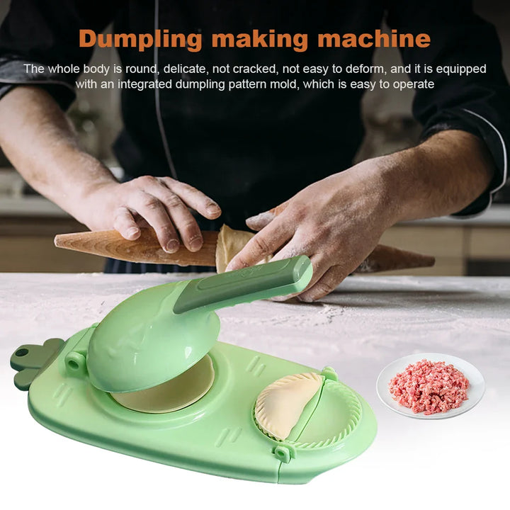 2-in-1 Dumpling Maker and Dough Press Dumpling Making Kitchen Tool | Bowlift