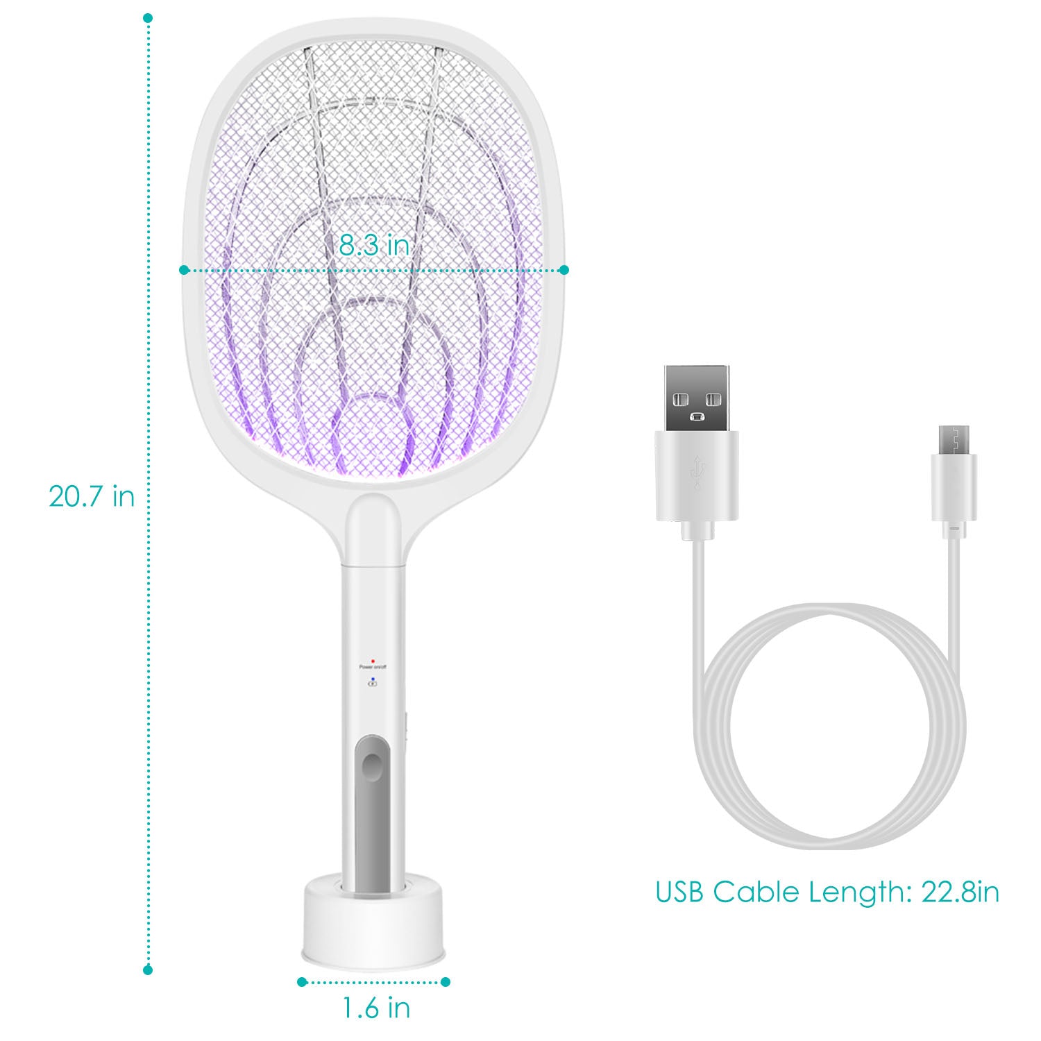 BowLift | 2-in-1 Electric Rechargeable Insect Killer