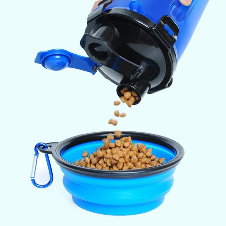 2-in-1 Travel Cup with Feeding Bowl - PawBuddy Bowlift