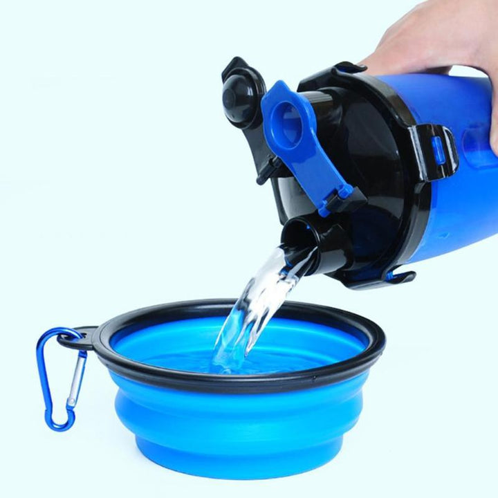 2-in-1 Travel Cup with Feeding Bowl - PawBuddy Bowlift