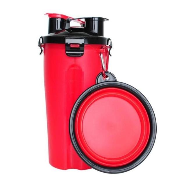 2-in-1 Travel Cup with Feeding Bowl - PawBuddy Bowlift