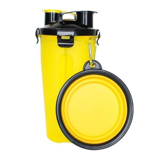 2-in-1 Travel Cup with Feeding Bowl - PawBuddy Bowlift