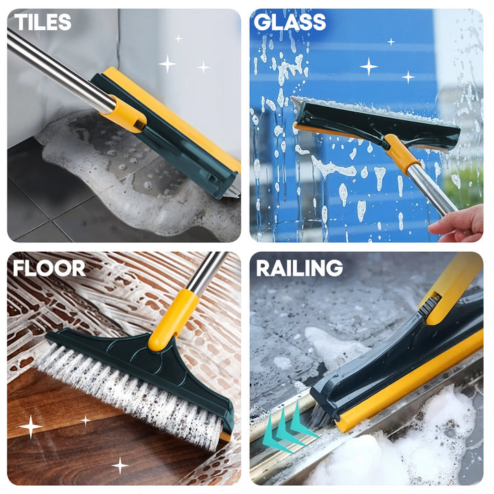 2-in-1 Cleaning Floor Scrub Brush Bowlift
