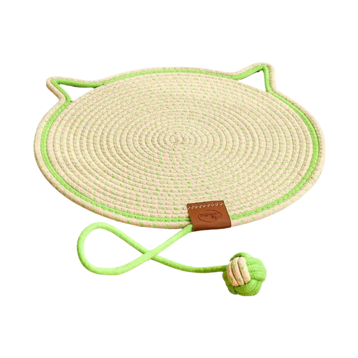 2-in-1 Cat Scratching Carpet & Play Mat Bowlift
