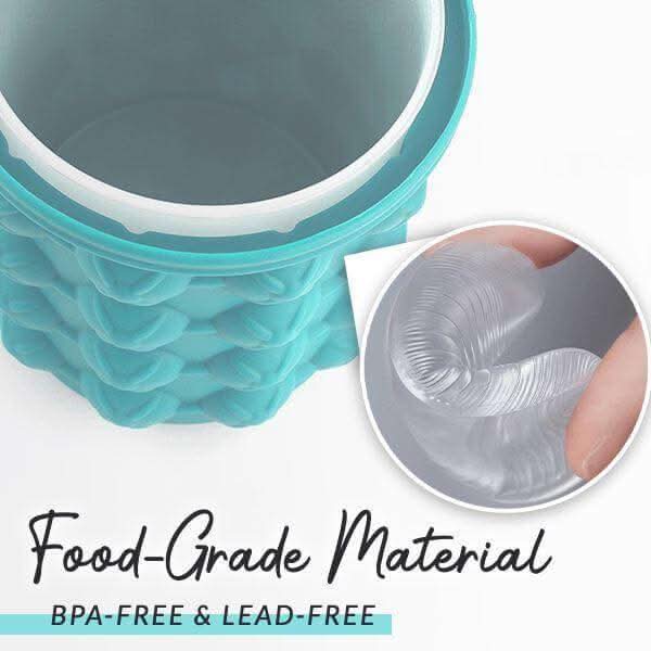 BowLift | Space-saving 2-in-1 silicone ice cube tray with cooling function