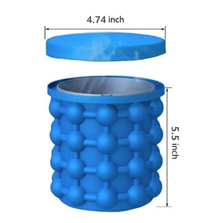 BowLift | Space-saving 2-in-1 silicone ice cube tray with cooling function