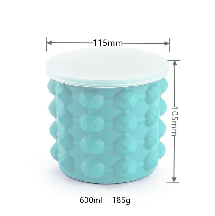 BowLift | Space-saving 2-in-1 silicone ice cube tray with cooling function