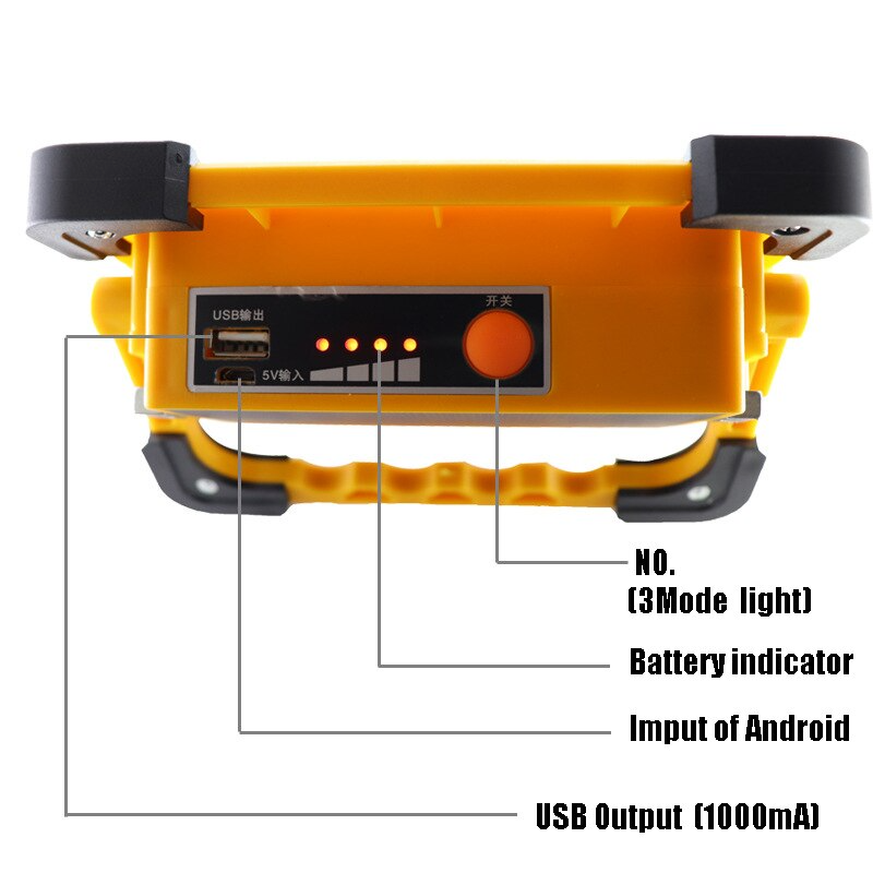 Solar Power Bank Led Camping Light | Bowlift