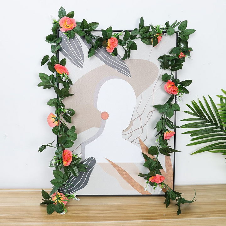 BowLift | Artificial Rose Hanging Wall Decoration