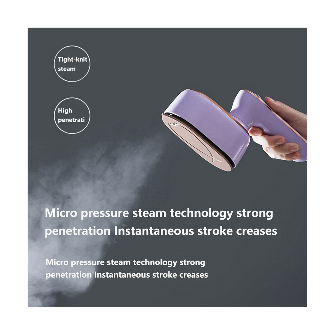 BowLift | WrinkleAway™ | Compact Steam Iron for Travel | Portable Wrinkle Remover for Clothes & Garments