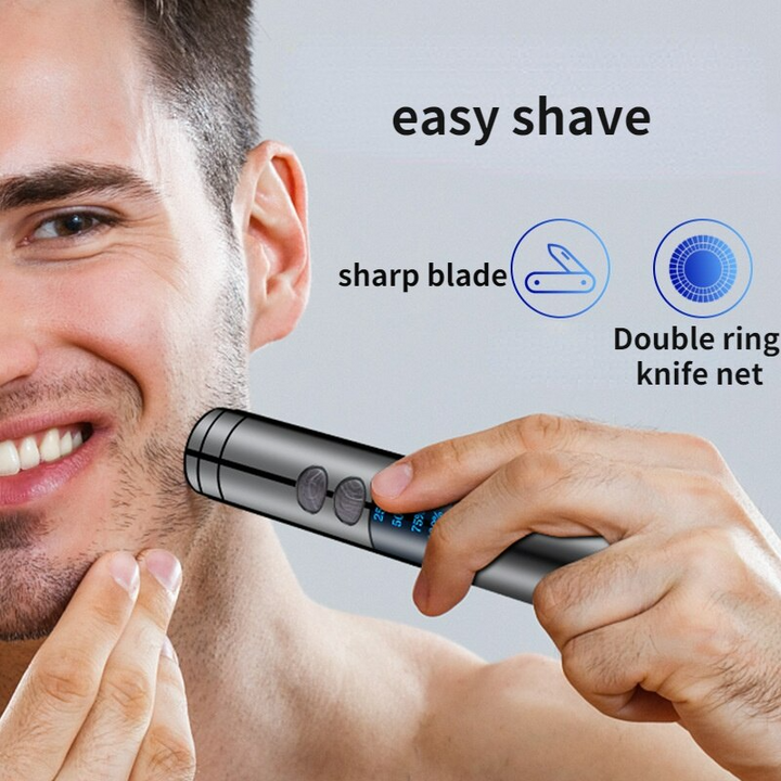 BowLift | Built-in Lighter Windproof Rechargeable Beard Trimmer
