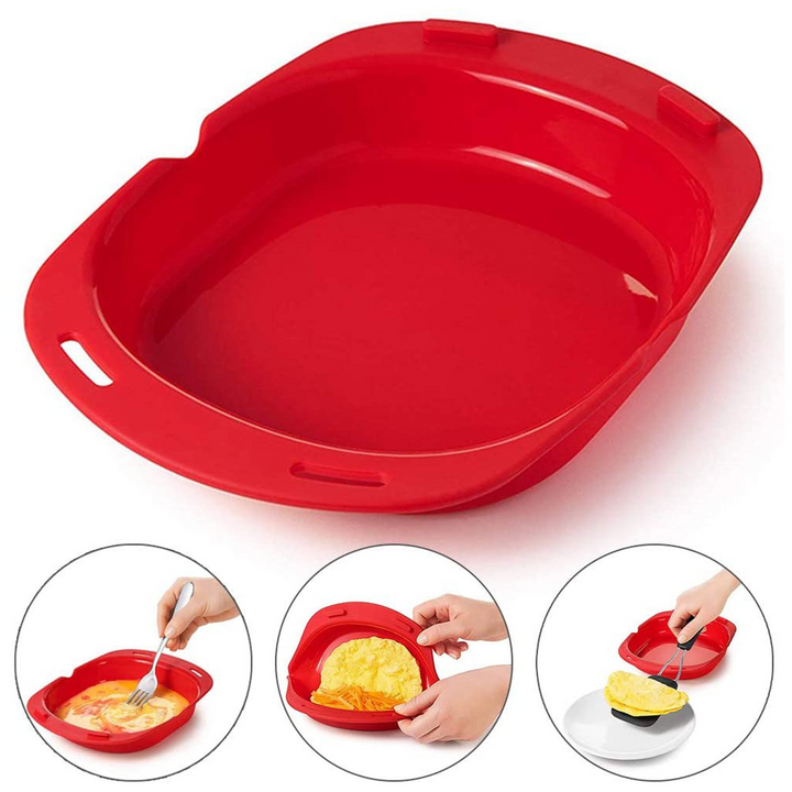 BowLift | Non-Stick Microwave Omelette Maker