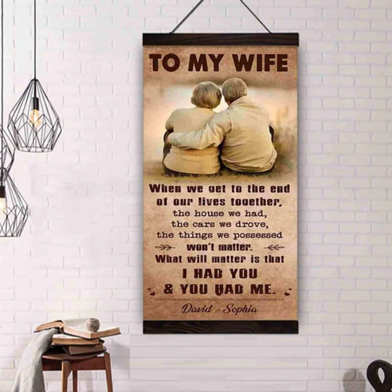 Personalized Anniversary Canvas Print | Bowlift