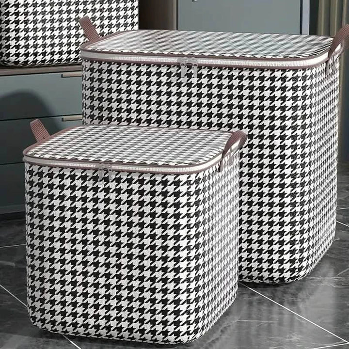 BowLift | 2-Pack: Quilt Storage Bag Organizer Nonwoven Dustproof Foldable Closet Space-Saving Bag