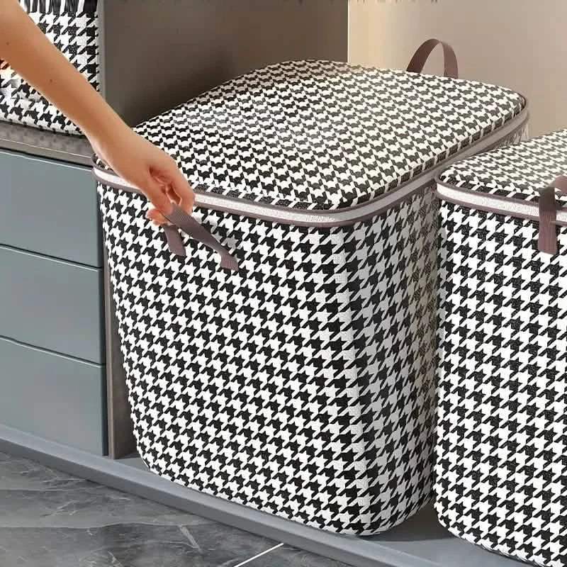 BowLift | 2-Pack: Quilt Storage Bag Organizer Nonwoven Dustproof Foldable Closet Space-Saving Bag