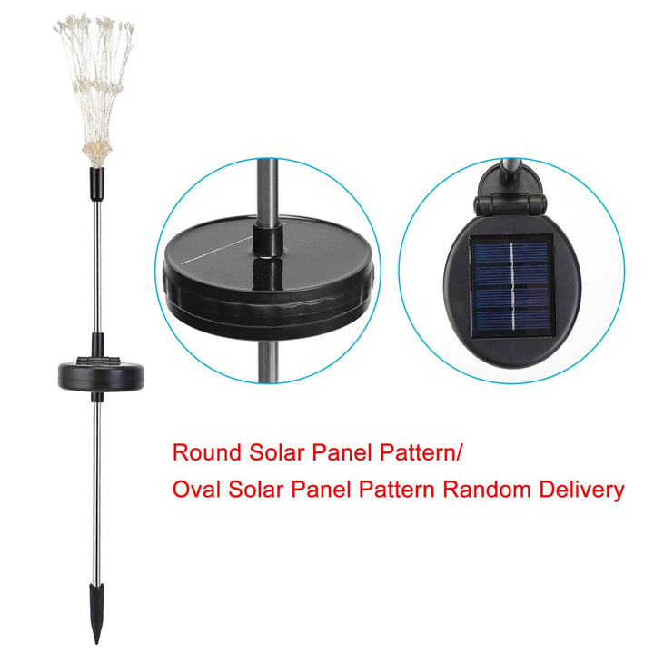 BowLift | 2-piece: Solar-powered star explosion garden lights