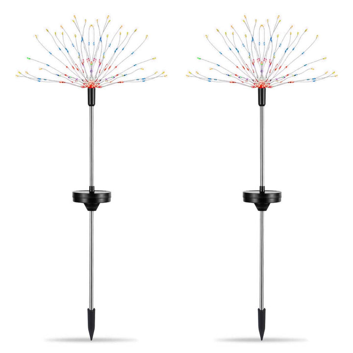 BowLift | 2-piece: Solar-powered star explosion garden lights