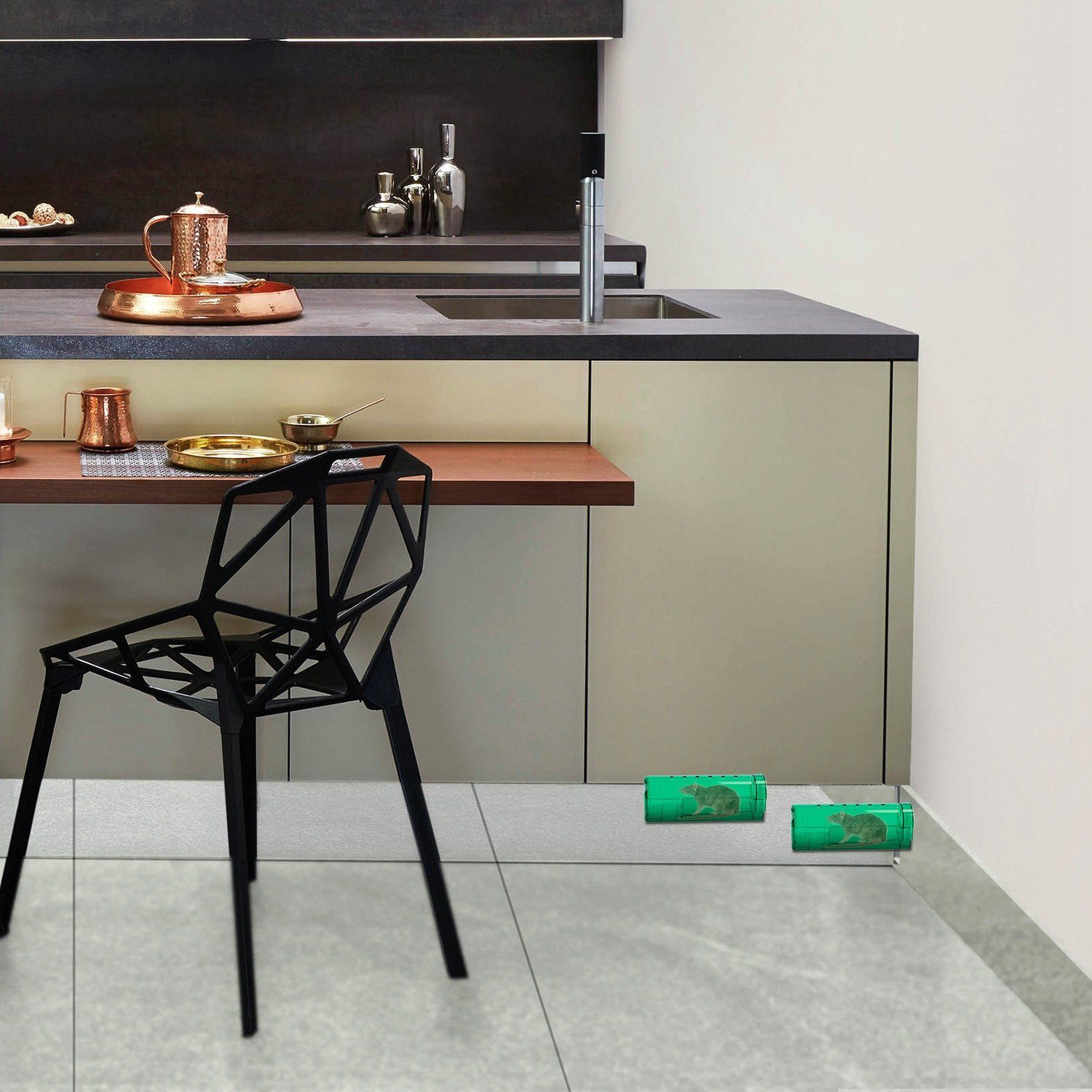 BowLift | 2-piece: Reusable Humane Mouse Trap